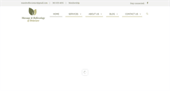 Desktop Screenshot of massageandreflexologyofdelaware.com